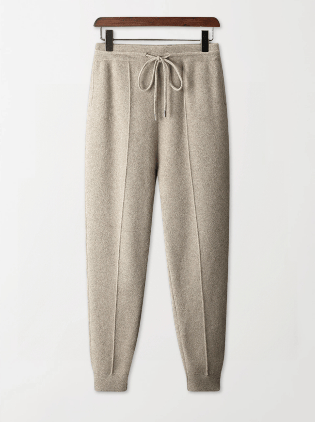 Soft Wool Slim Ankle Sweatpants