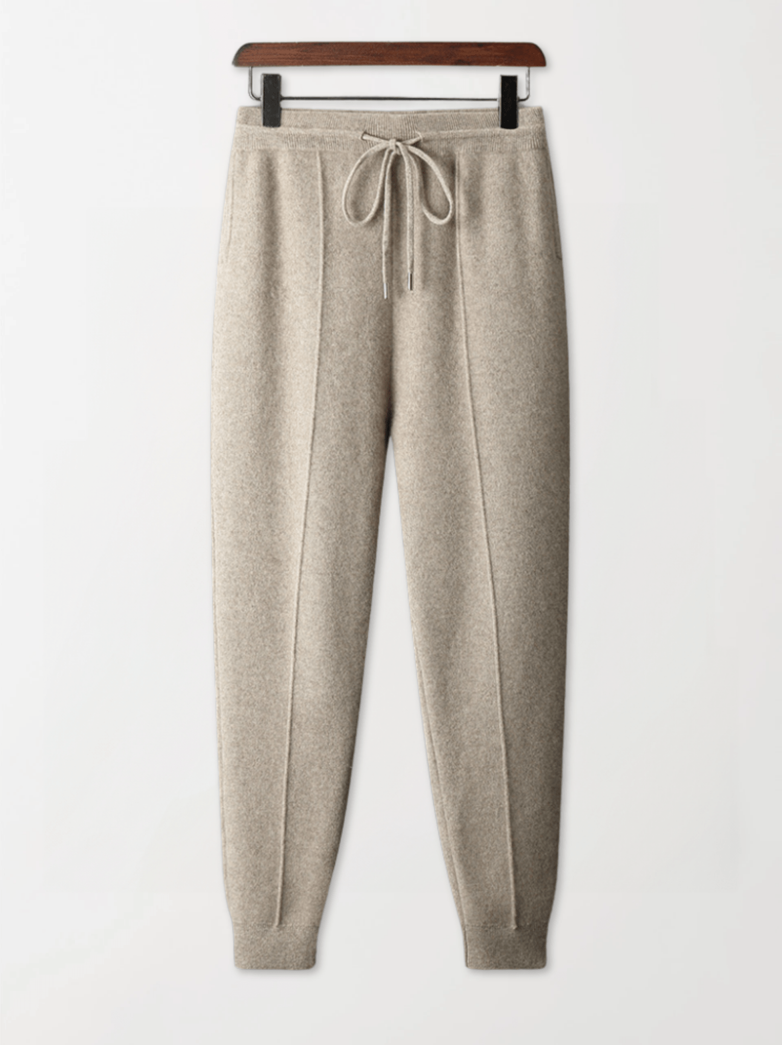 Soft Wool Slim Ankle Sweatpants