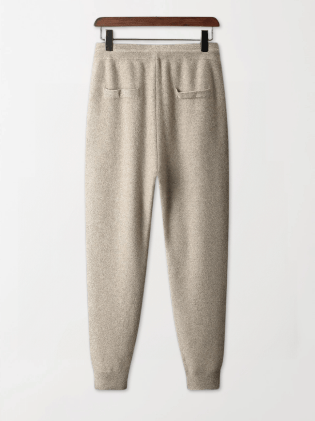 Soft Wool Slim Ankle Sweatpants