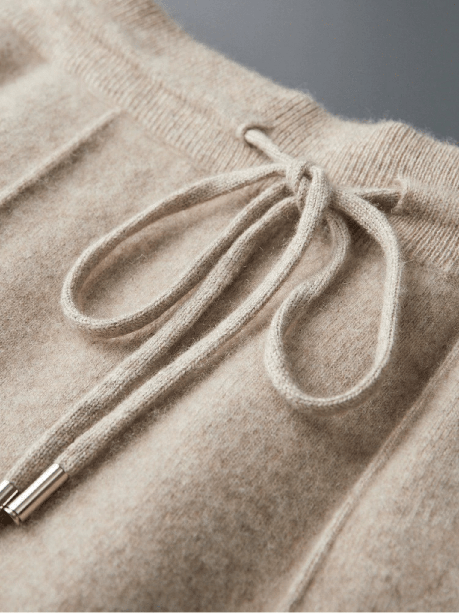 Soft Wool Slim Ankle Sweatpants