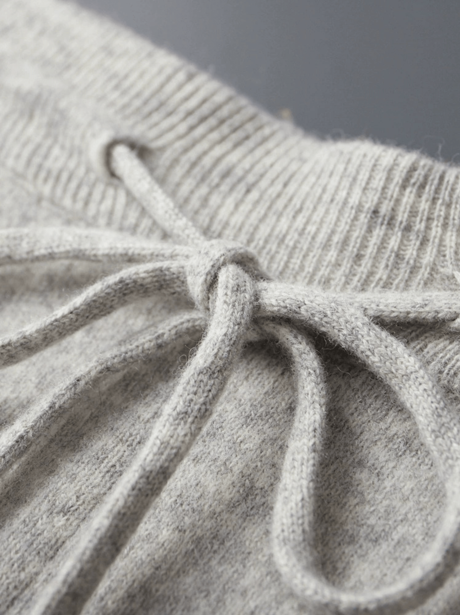 Relaxed Fit Wool Sweatpants