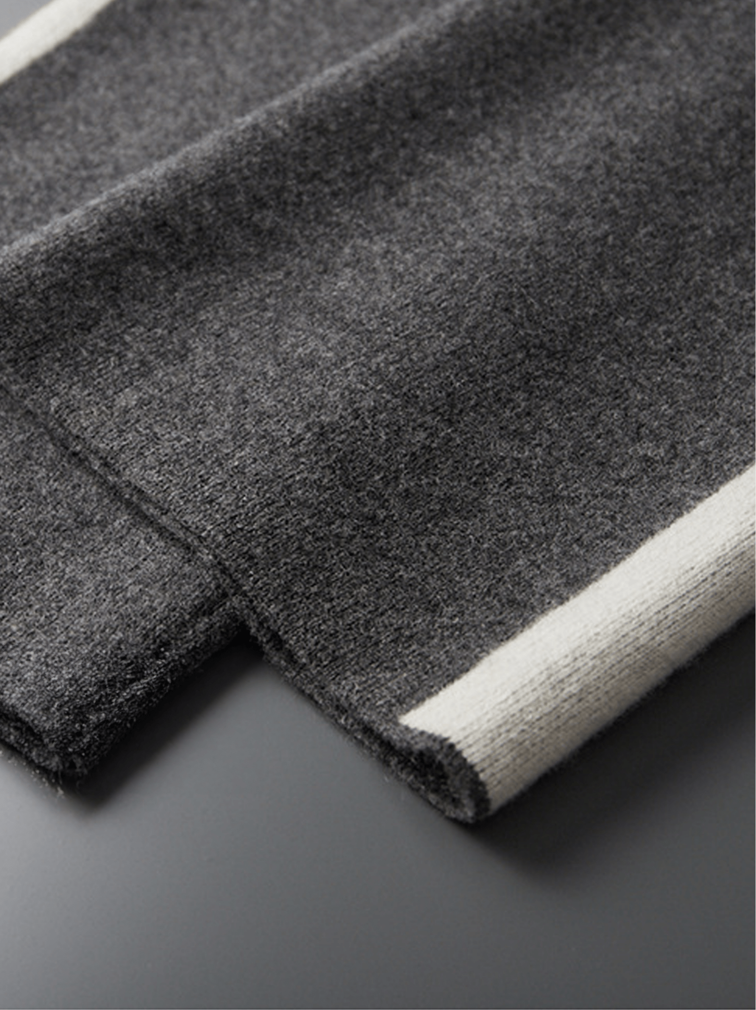 Striped Wool Straight-Leg Pants