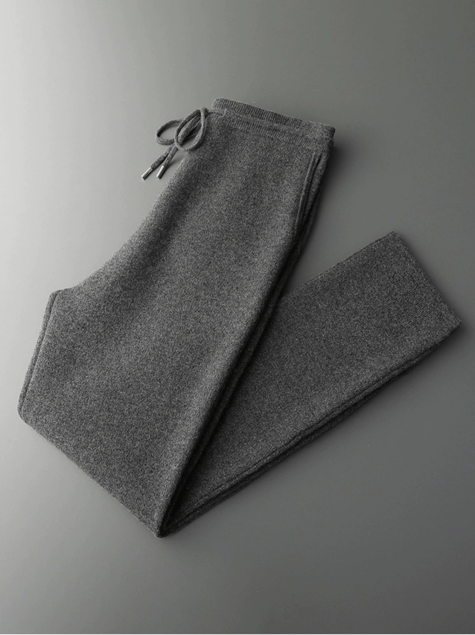 Calvin Hart Classic Wool Drawstring Sweatpants