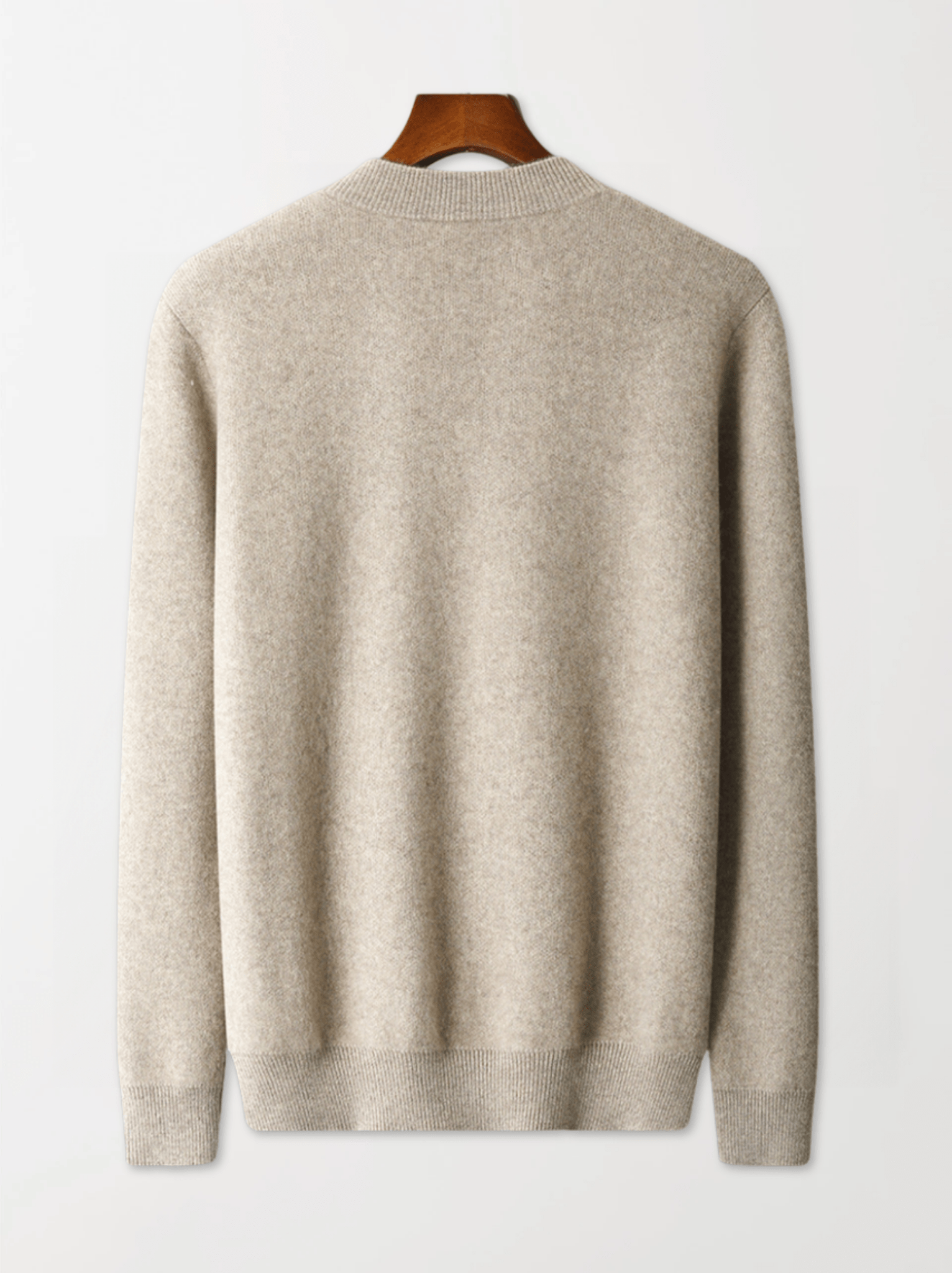 Lightweight Wool Zip Cardigan