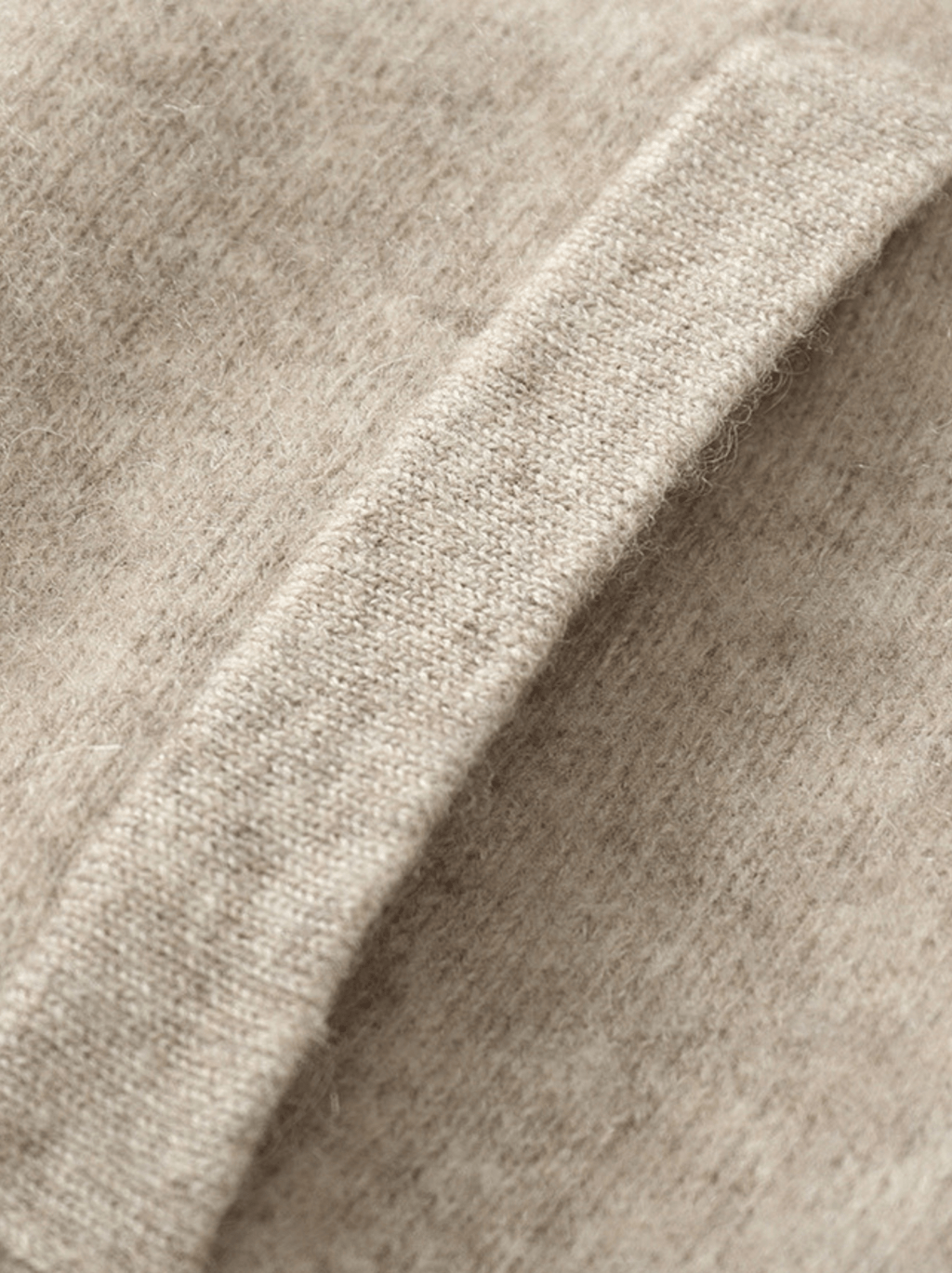 Lightweight Wool Zip Cardigan