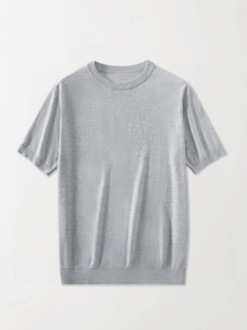 Calvin Hart Casual Wool T-Shirt