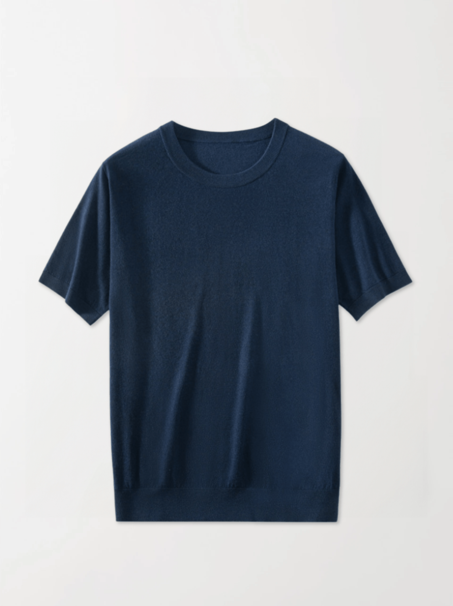 Short-sleeve Casual Wool T-Shirt