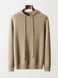 Lightweight Wool Hoodie No-Zip