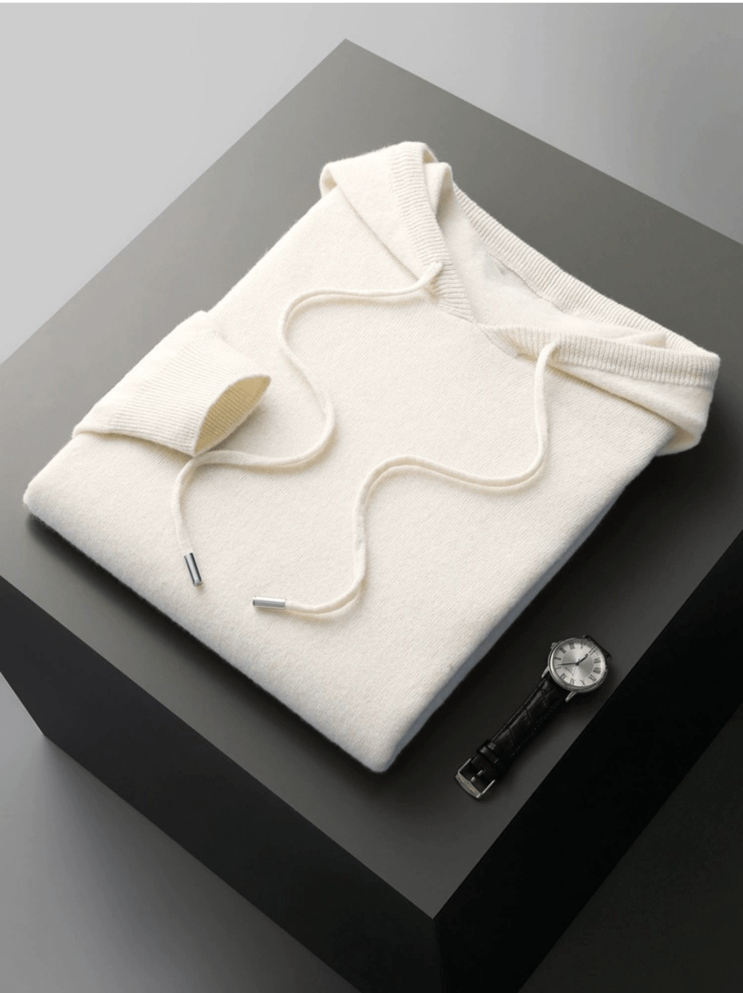 Calvin Hart Lightweight Wool Hoodie No-Zip