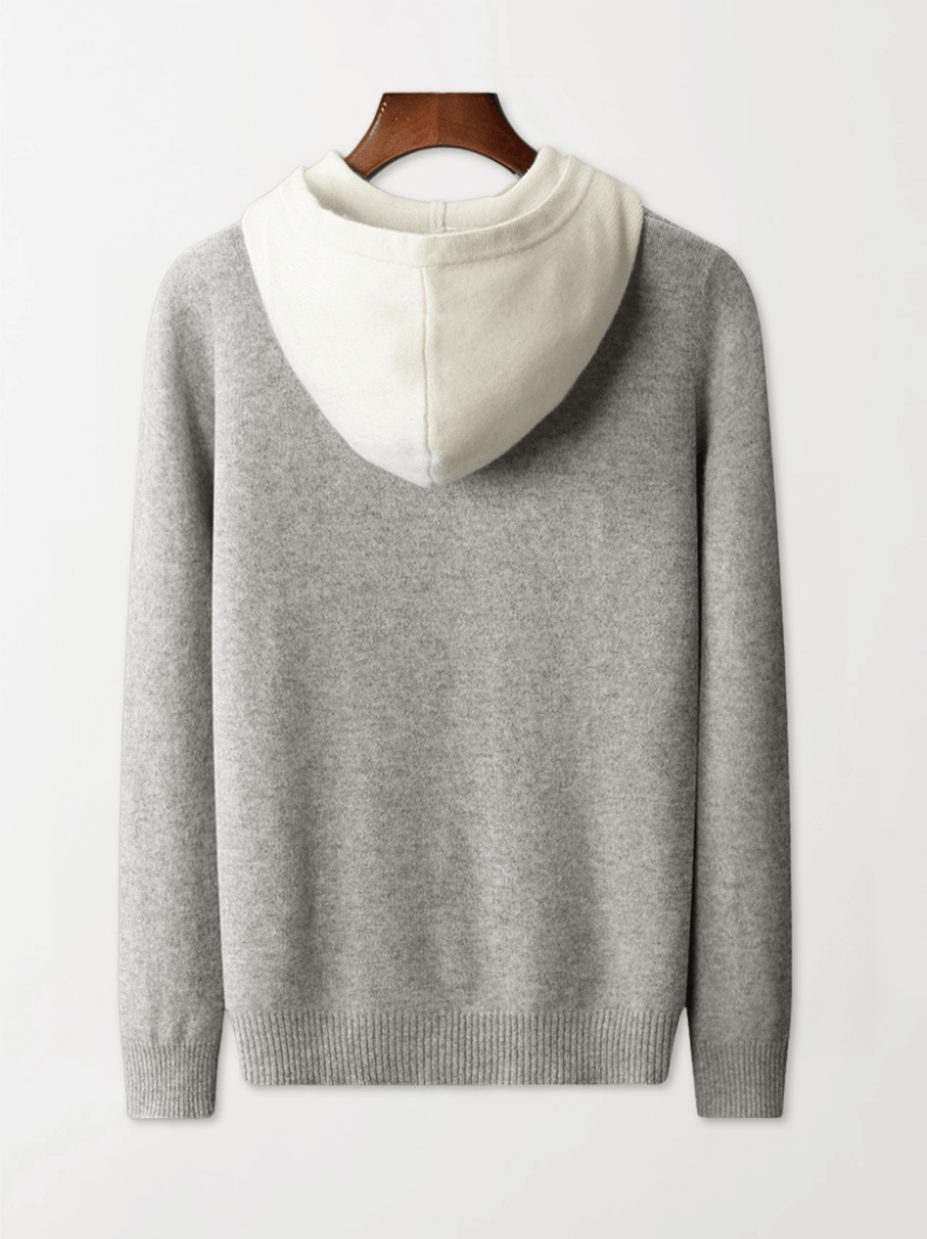 Multi Color Wool Hoodie No-Zip