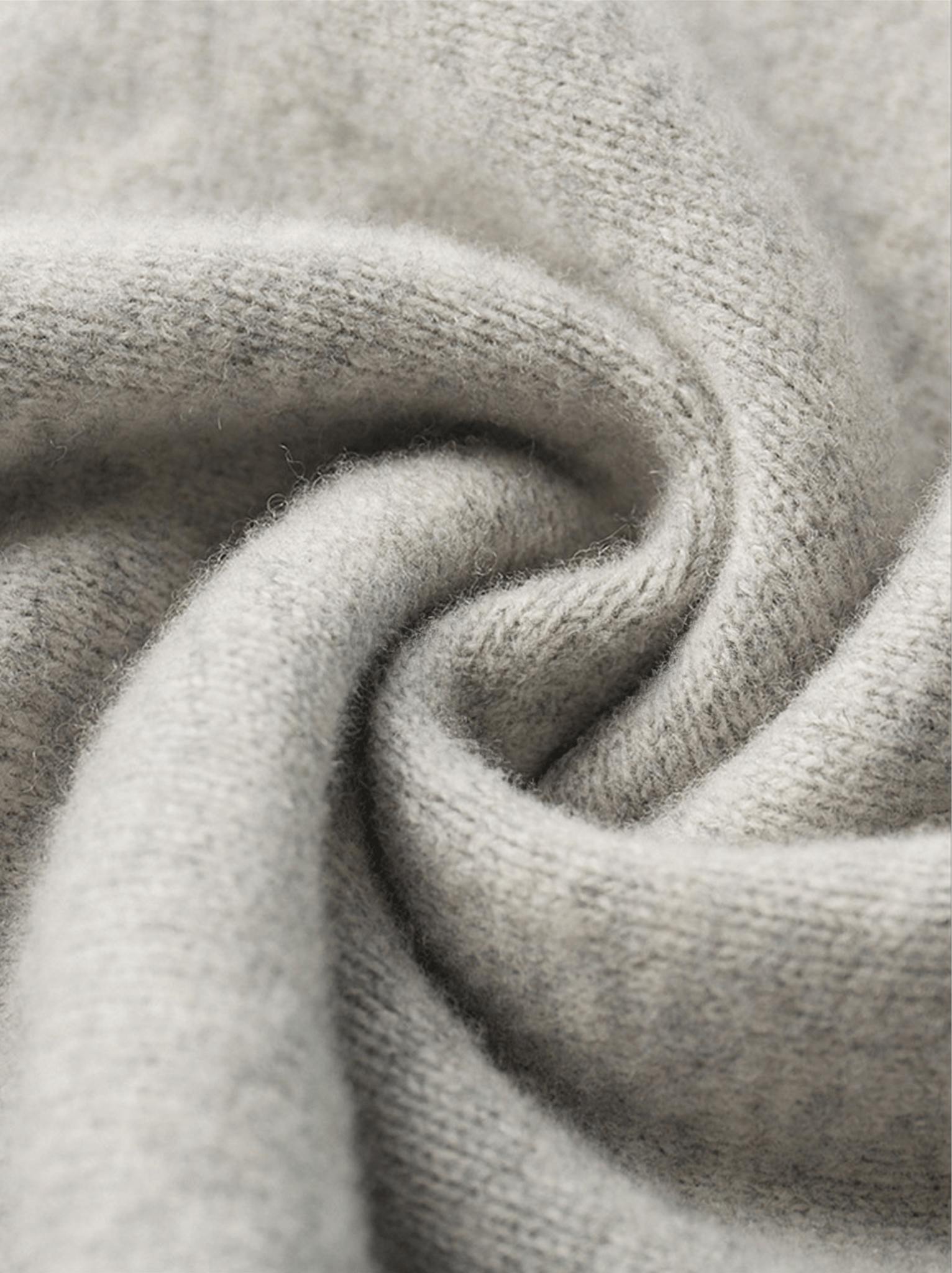 Multi Color Wool Hoodie No-Zip