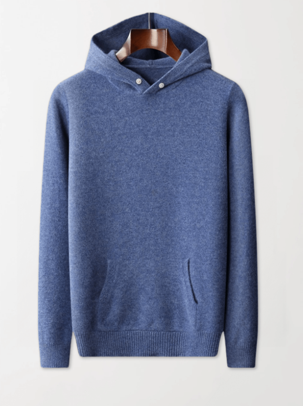 Multi Color Wool Hoodie No-Zip