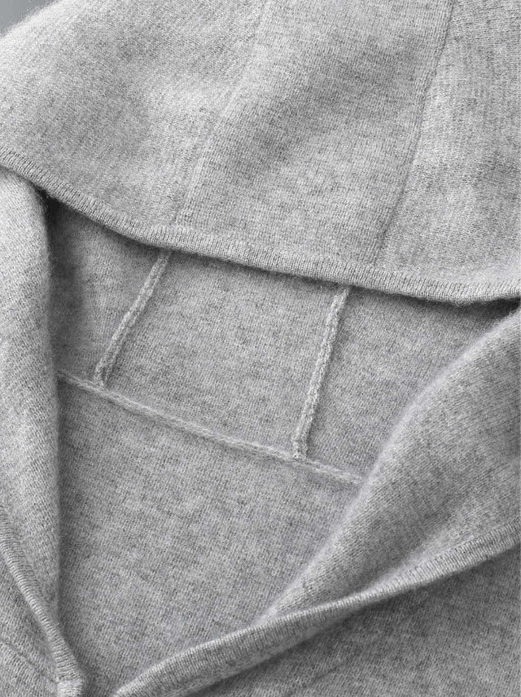 Zip-Up Wool Hoodie Comfort Set