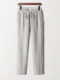 Wool Straight-Leg Sweatpants