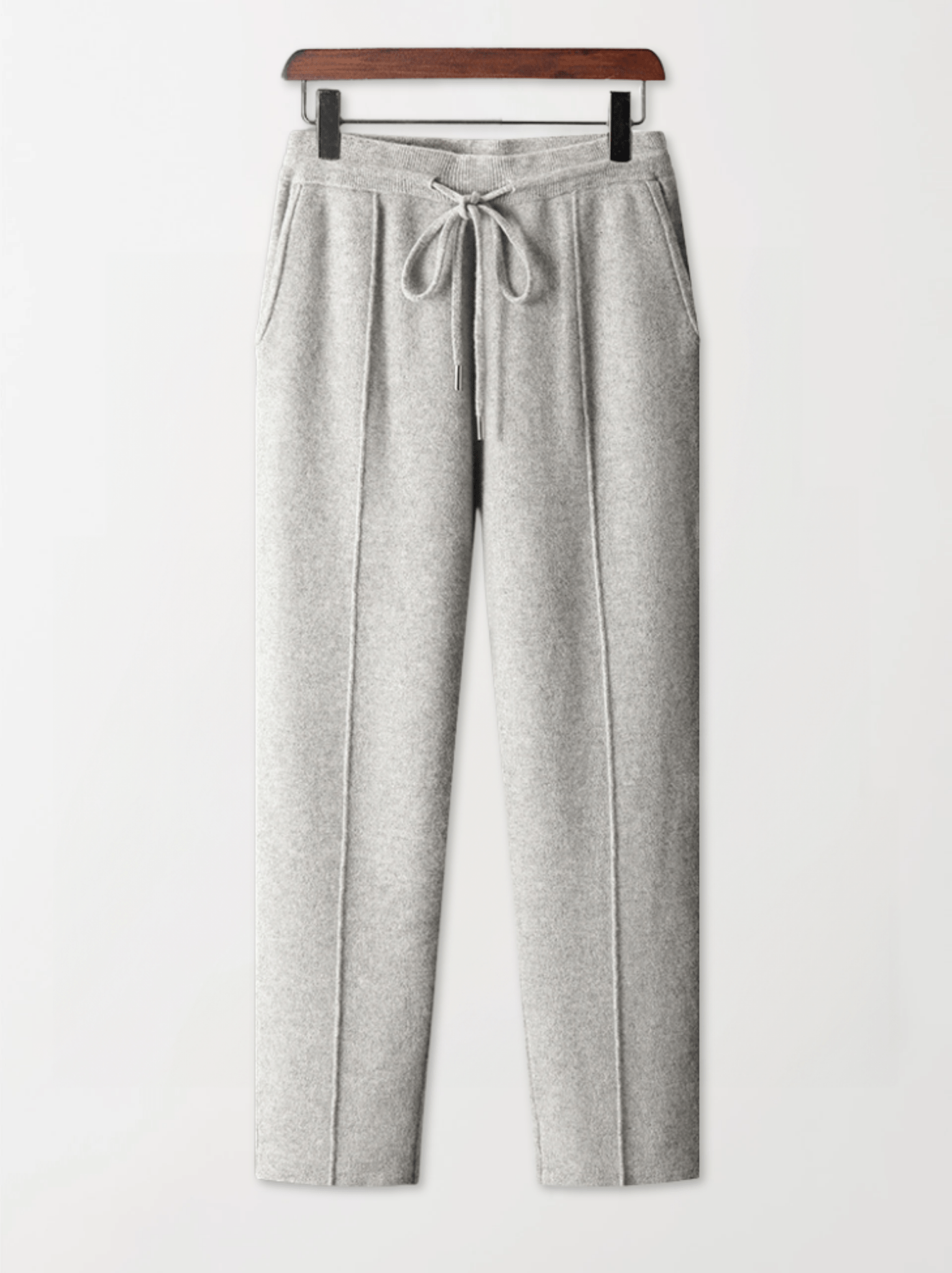 Wool Straight-Leg Sweatpants