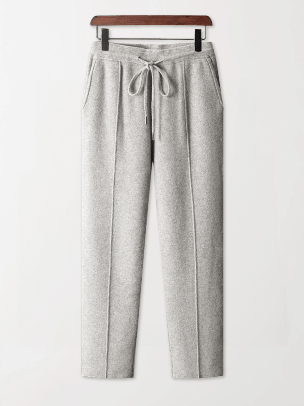 Zip-Up Wool Hoodie Comfort Set