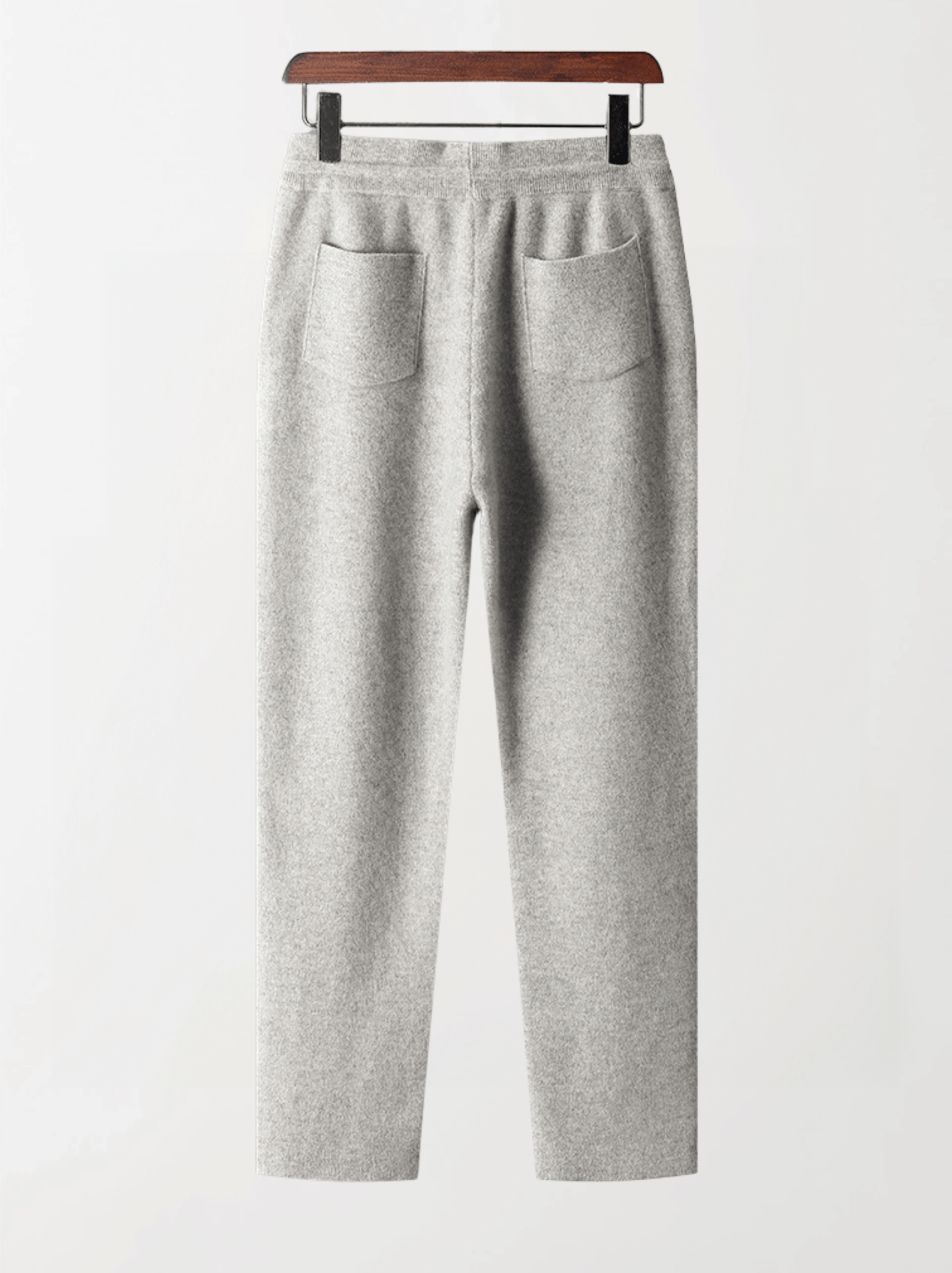 Zip-Up Wool Hoodie Comfort Set