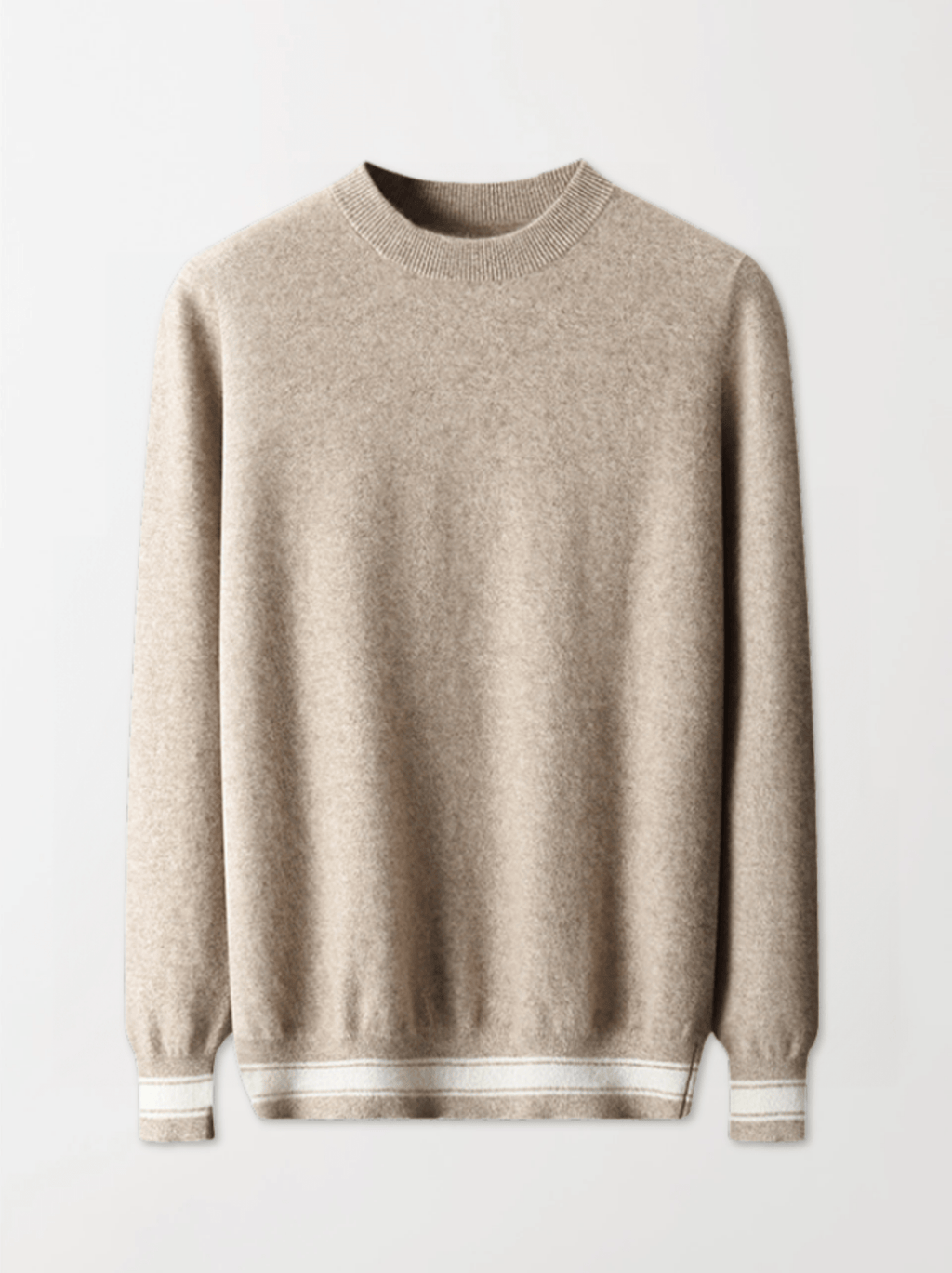 Calvin Hart Cashmere Striped Trim Lounge Set