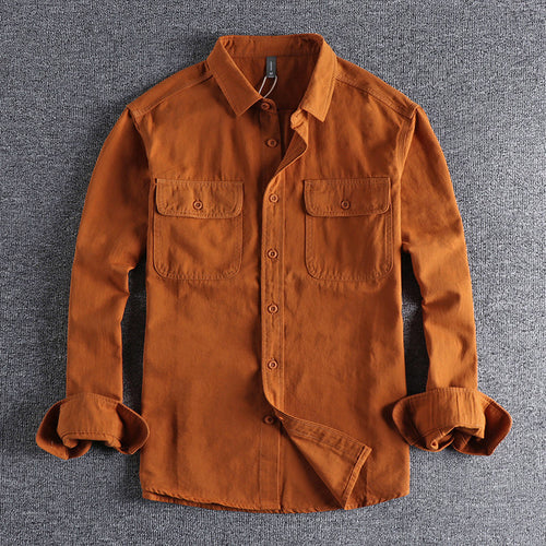 Alessandro Veneti Button-Front Cotton Shirt