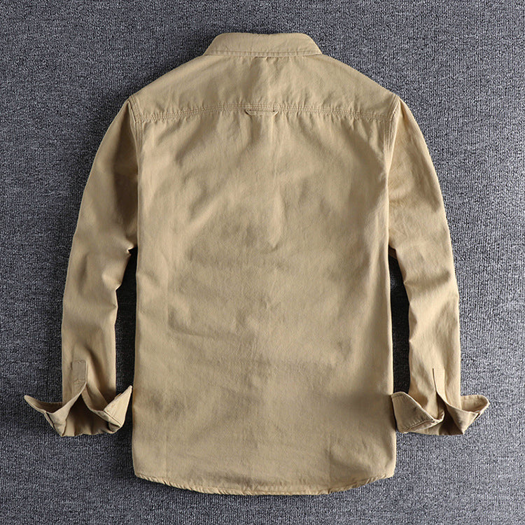 Alessandro Veneti Button-Front Cotton Shirt