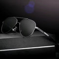 Classic Aviator Sunglasses with Metal Frame