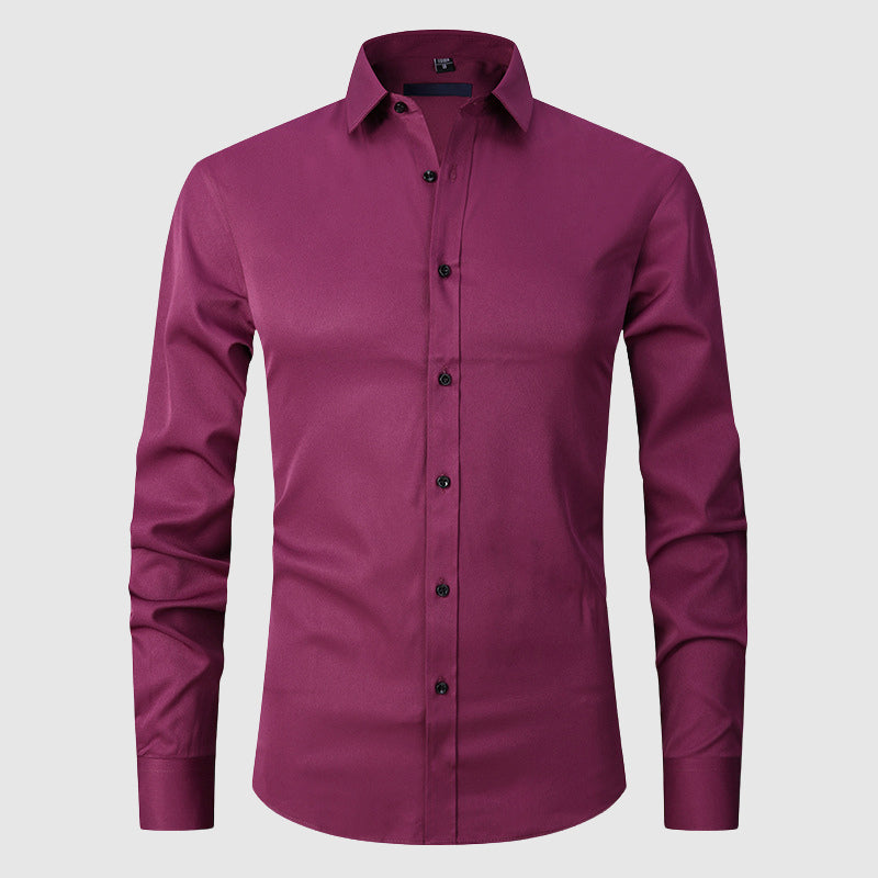 Henri L'Éclatant Slim-Fit Stretch Dress Shirt