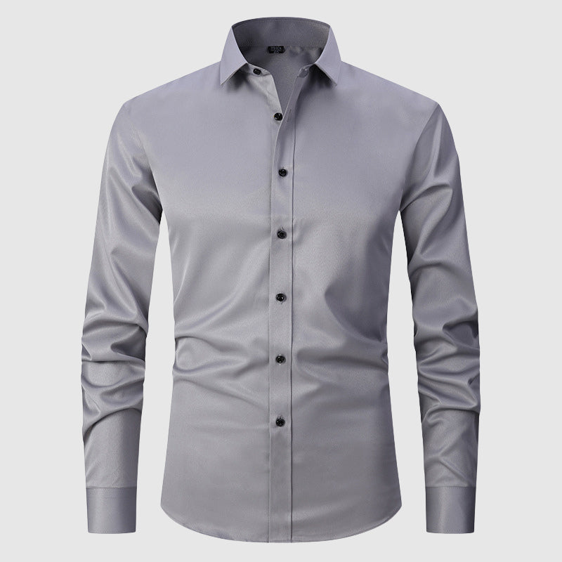 Henri L'Éclatant Slim-Fit Stretch Dress Shirt