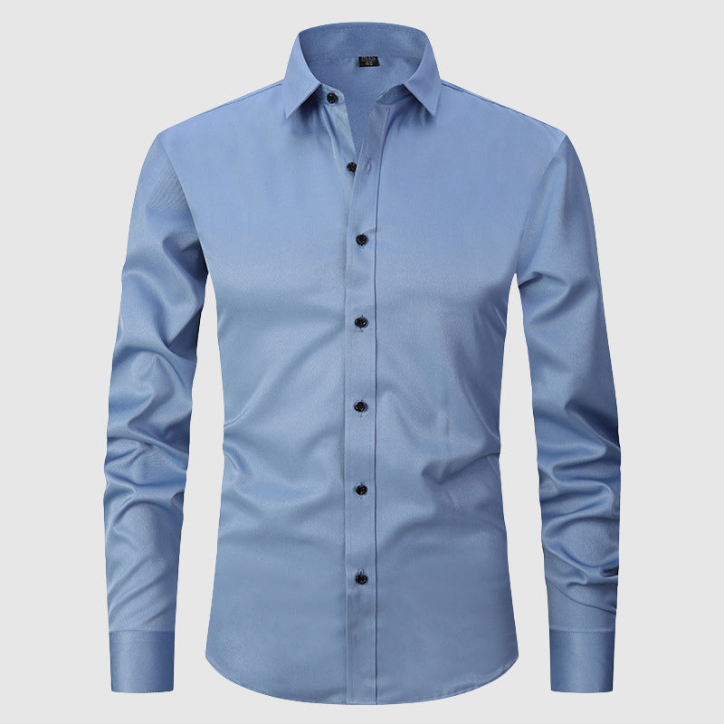 Henri L'Éclatant Slim-Fit Stretch Dress Shirt