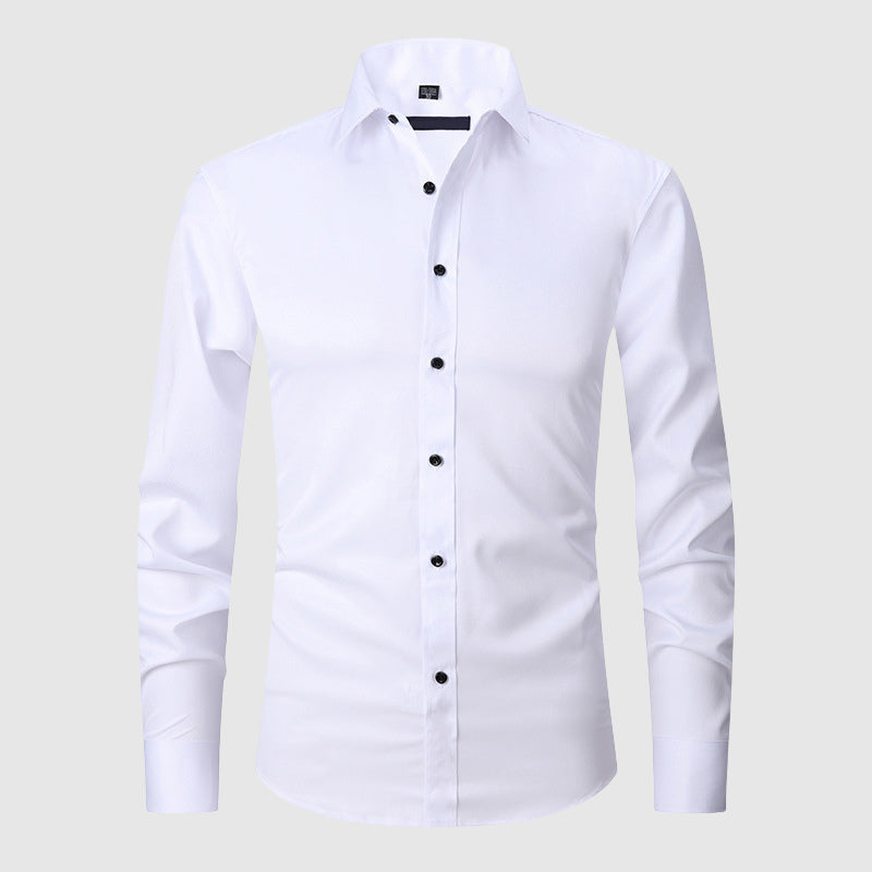 Henri L'Éclatant Slim-Fit Stretch Dress Shirt