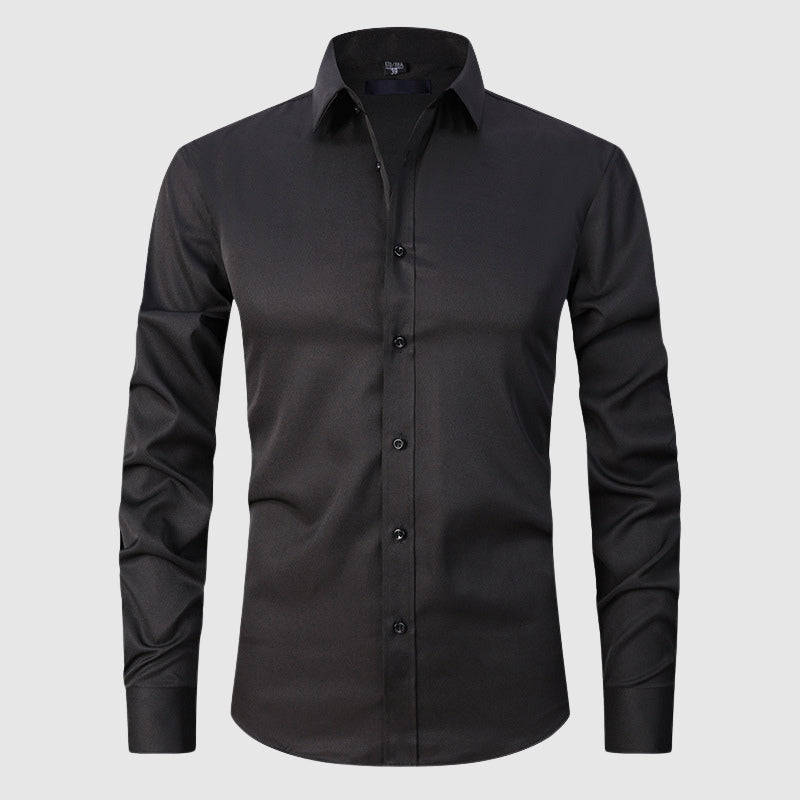 Henri L'Éclatant Slim-Fit Stretch Dress Shirt