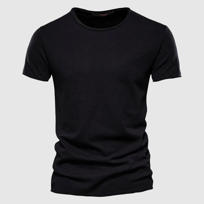Lorenzo Vitali Cotton Crew Neck T-Shirt