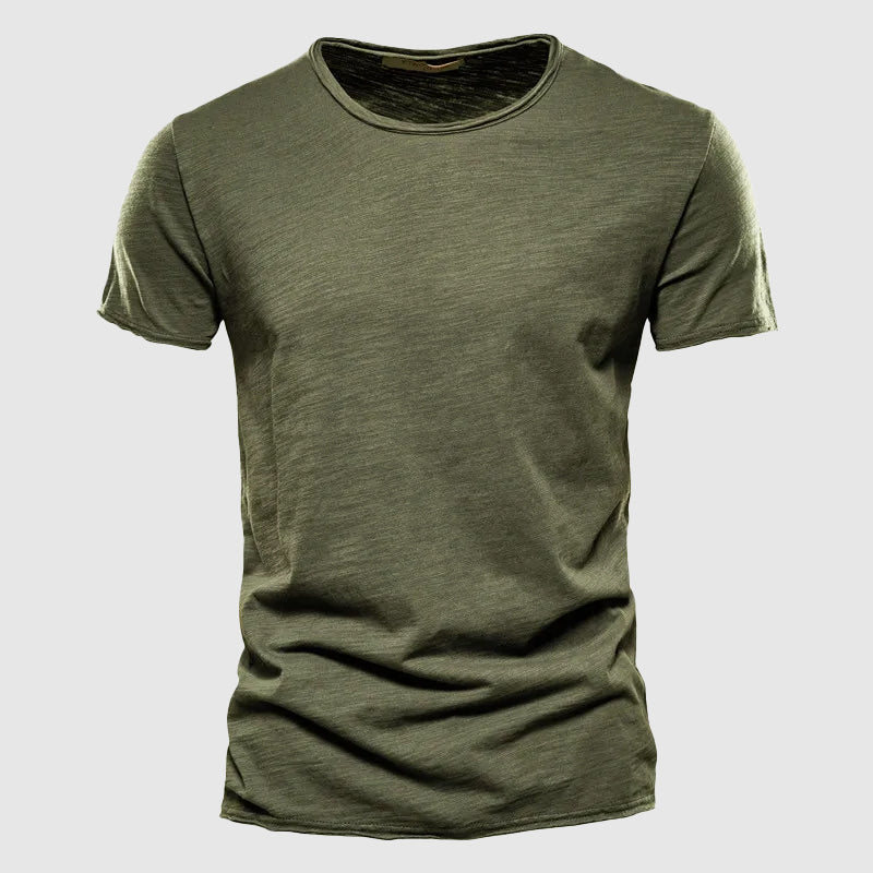 Lorenzo Vitali Cotton Crew Neck T-Shirt