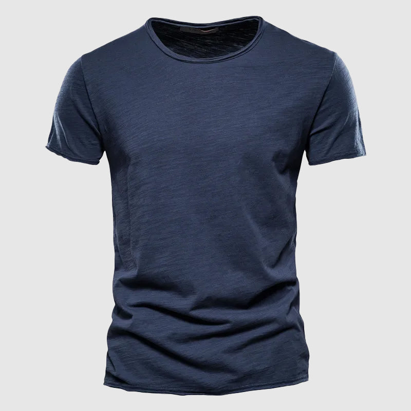 Lorenzo Vitali Cotton Crew Neck T-Shirt