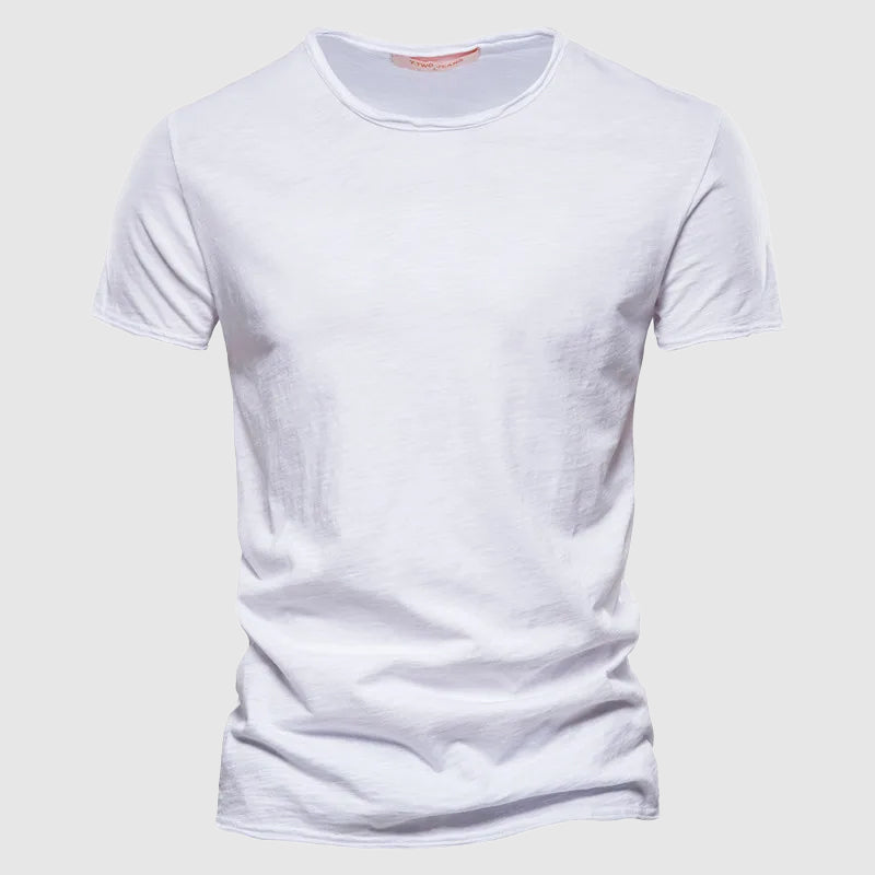 Lorenzo Vitali Cotton Crew Neck T-Shirt