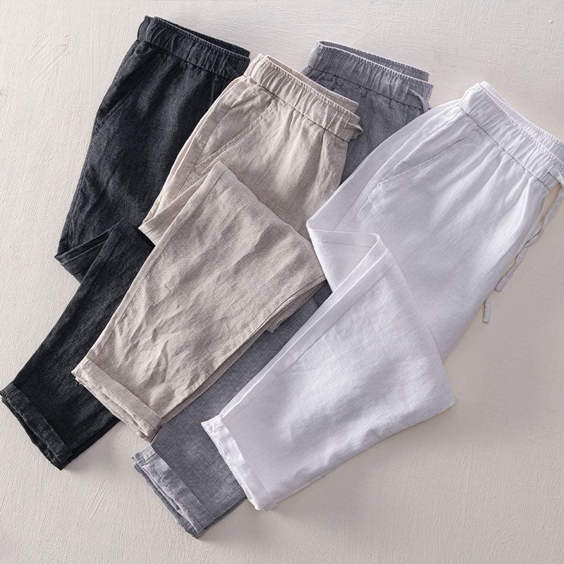 Lorenzo Vitali Isola Linen Pants