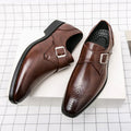 Lorenzo Vitali Monk Strap Dress Shoes