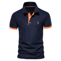 Lorenzo Vitali Polo Shirt with Contrast Detailing