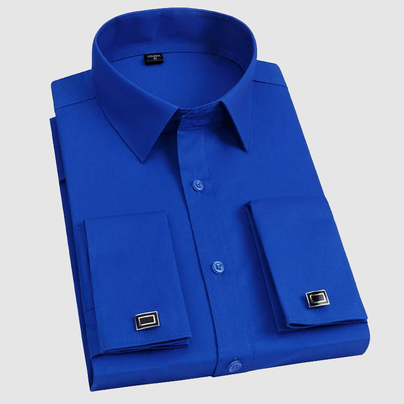 Men’s Dress Shirt with French Cuffs