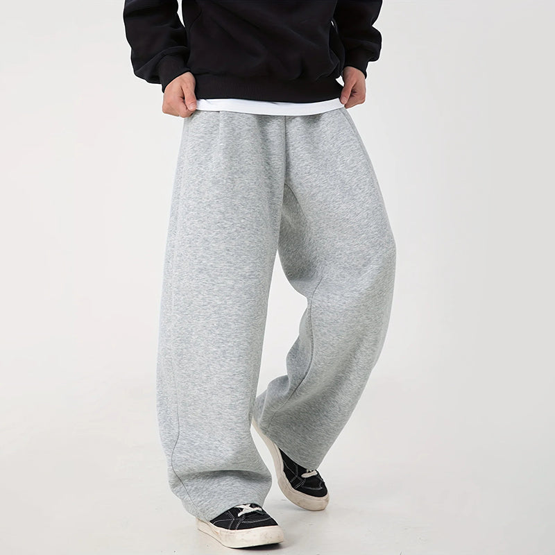Men’s Oversized Sweatpants with Wide-Leg Cut