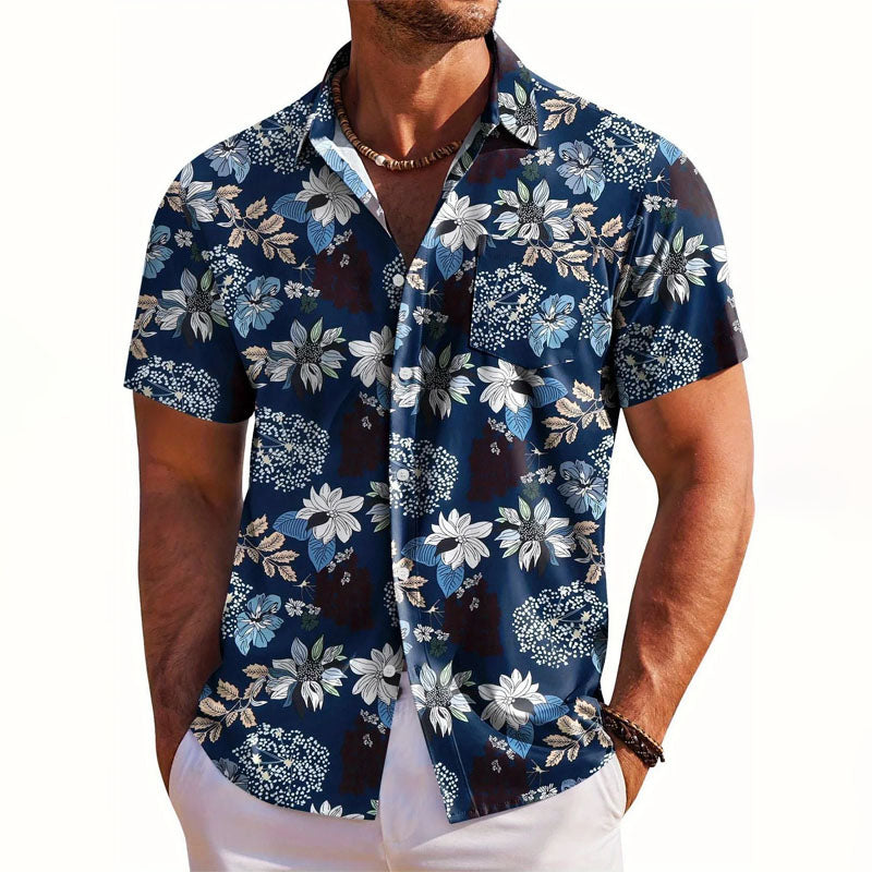 Roberto Russo Hawaiian Button-Up Shirt