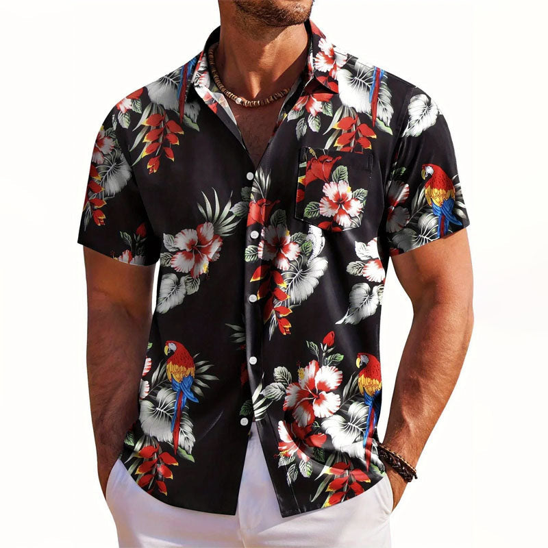 Roberto Russo Hawaiian Button-Up Shirt
