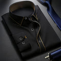 Roberto Russo Long Sleeve Shirt with Contrast Trim