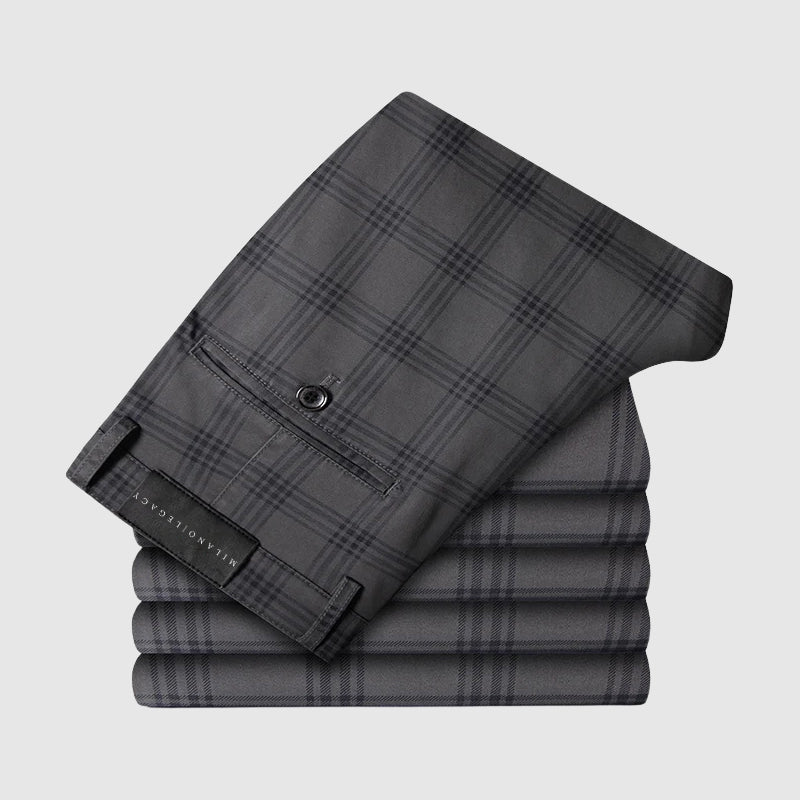 Roberto Russo Marston Plaid Pants