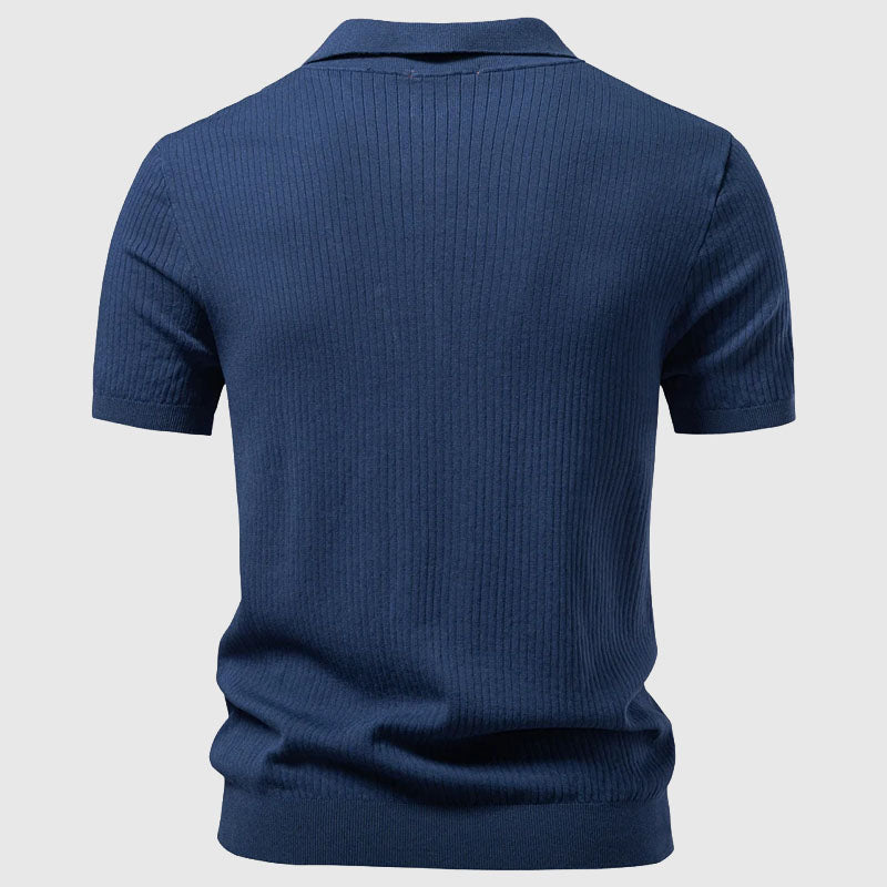Roberto Russo Polo Shirt with Open Collar