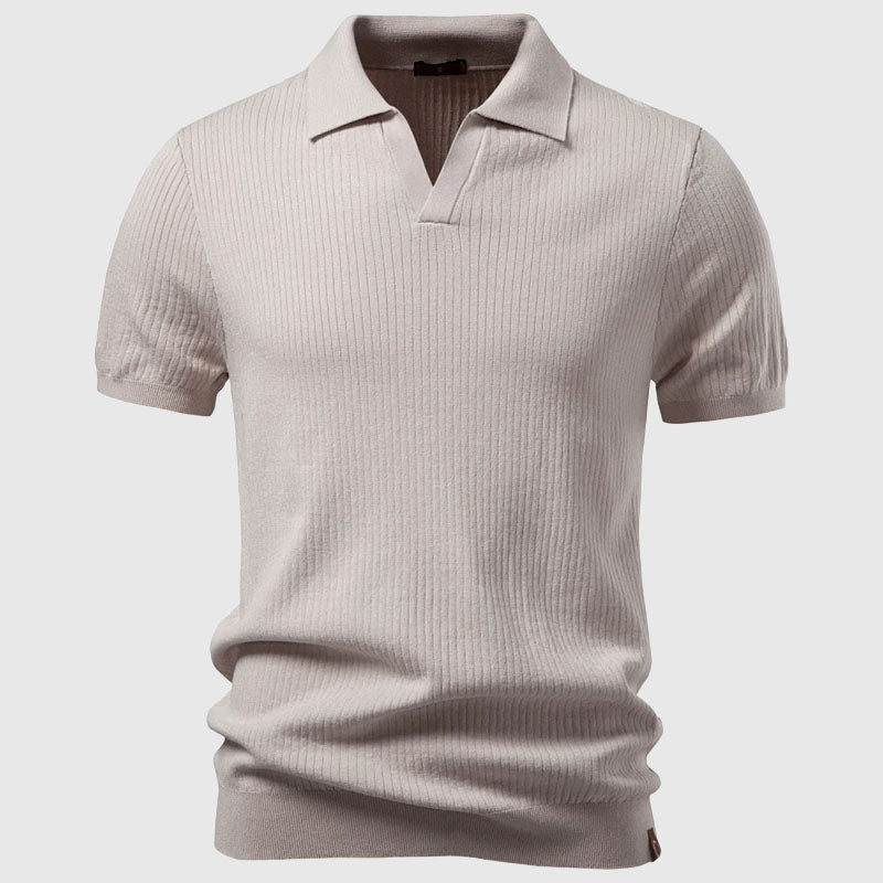 Roberto Russo Polo Shirt with Open Collar