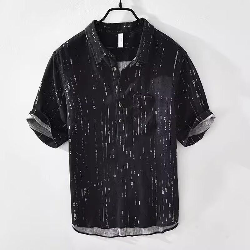 Roberto Russo Printed Short Sleeve Shirt