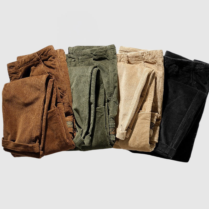 Roberto Russo Retro Corduroy Pants