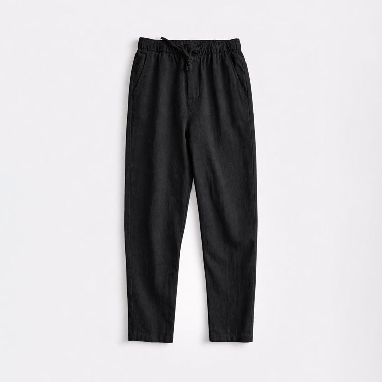 Roberto Russo Tapered Pants with Drawstring Waist
