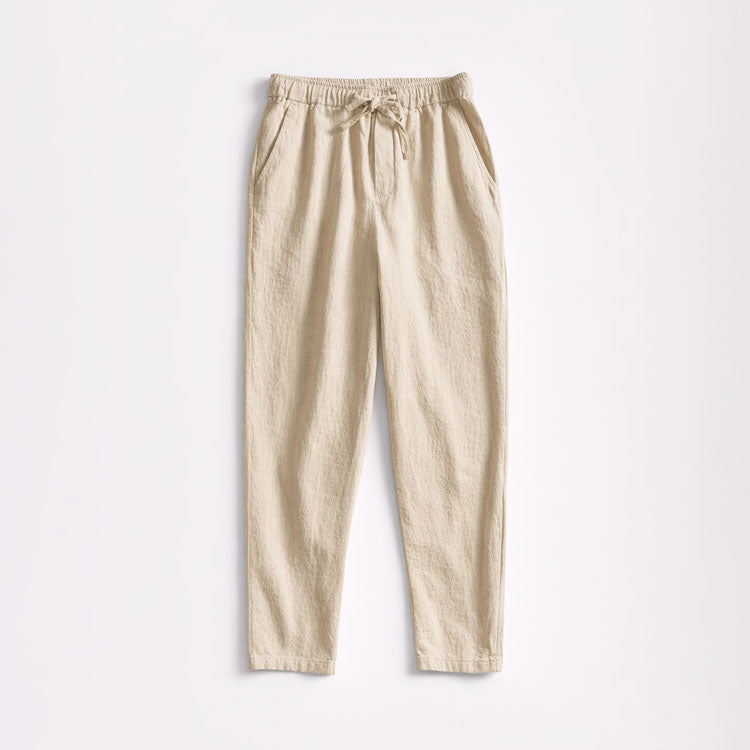 Roberto Russo Tapered Pants with Drawstring Waist