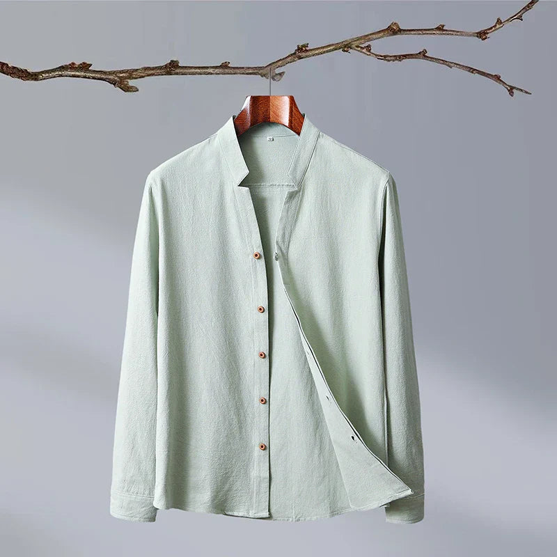 Roberto Russo Japanese Style Long Sleeve Shirt